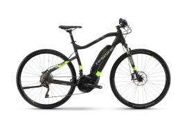 Электровелосипед Haibike Sduro Cross 6.0 men 500Wh 20s XT Черный с Салатовым